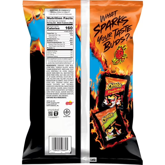 Cheetos Puffs Flamin Hot