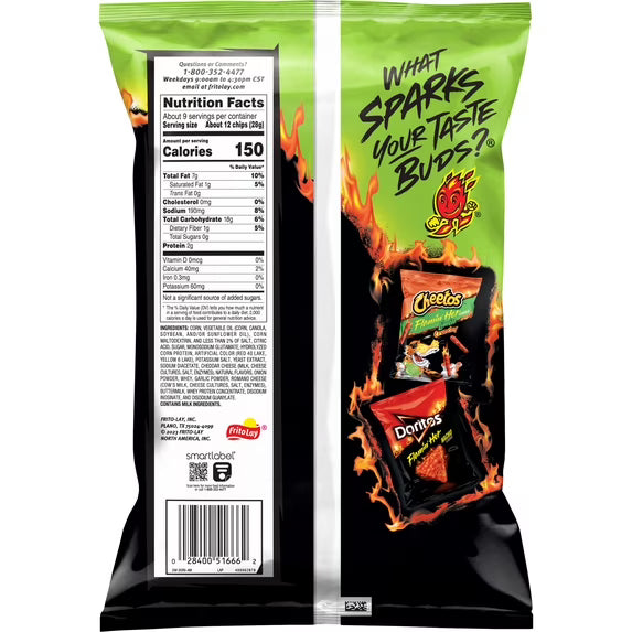 Doritos Flamin Hot Limon