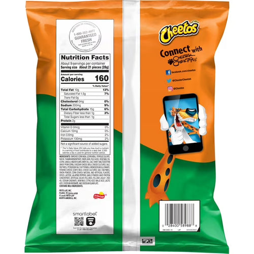 Cheetos Crunchy Cheddar Jalapeño